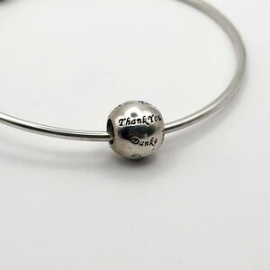 Pandora Many Thanks Silver 925 Authentic Charm Bead